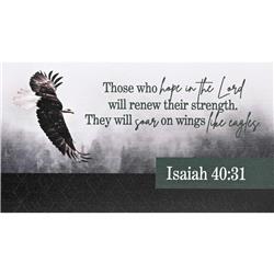 MAG-1031 Magnet Eagle Isaiah 40:31 5x2.75