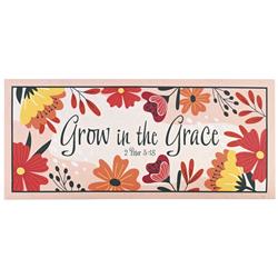 DMI-2134 Doormat Insert Grow In Grace