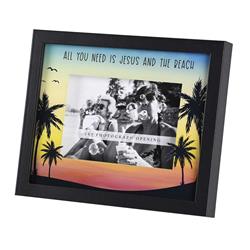 FRMWDBL-108-95 Photo Frame All You Need Is Jesus