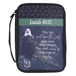 BCK-L270 Bible Case Eagle Isaiah 40:31 Large