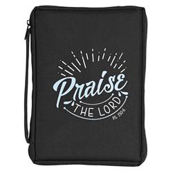 BCK-LP1004 Bible Cover Praise The Lord Large Print
