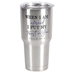 Picture of Dicksons SSTUM-130 Tumbler When I Am Afraid 30 oz