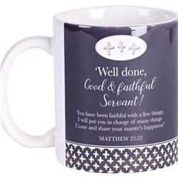 Picture of Dicksons MUG-1193 Mug Ceramic Faithful Servant 11oz