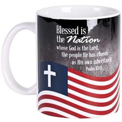 Picture of Dicksons MUG-1191 Mug Ceramic Flag Blessed Be The 11oz