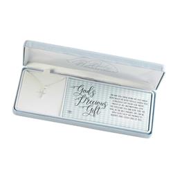 Picture of Dicksons 73-9057P Necklace Gods Precious Gift Box Cross