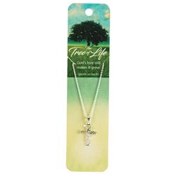 Picture of Dicksons 35-8381 Necklace 18in Tree Of Life Silver Plated
