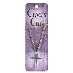 Picture of Dicksons 32-9483 Necklace Gods Guy Nail Cross