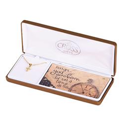Picture of Dicksons 73-4866P Necklace Esther 4:14 Mini Ribbon Cross