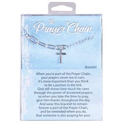 Picture of Dicksons 35-8092 Bracelet The Prayer Link With Cross