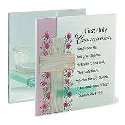 MCHQ71S Tealight Square 1st Communion 1Cor.11:24