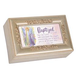 PR380SC Petite Music Box Baptized In Psalm 91:11