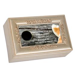 PR377SC Petite Music Box John6:35 Then Jesus