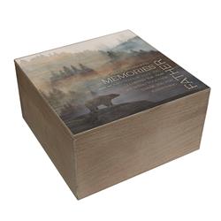 EWOODBOX-13 Keepsake Box Father, Favorite Memories