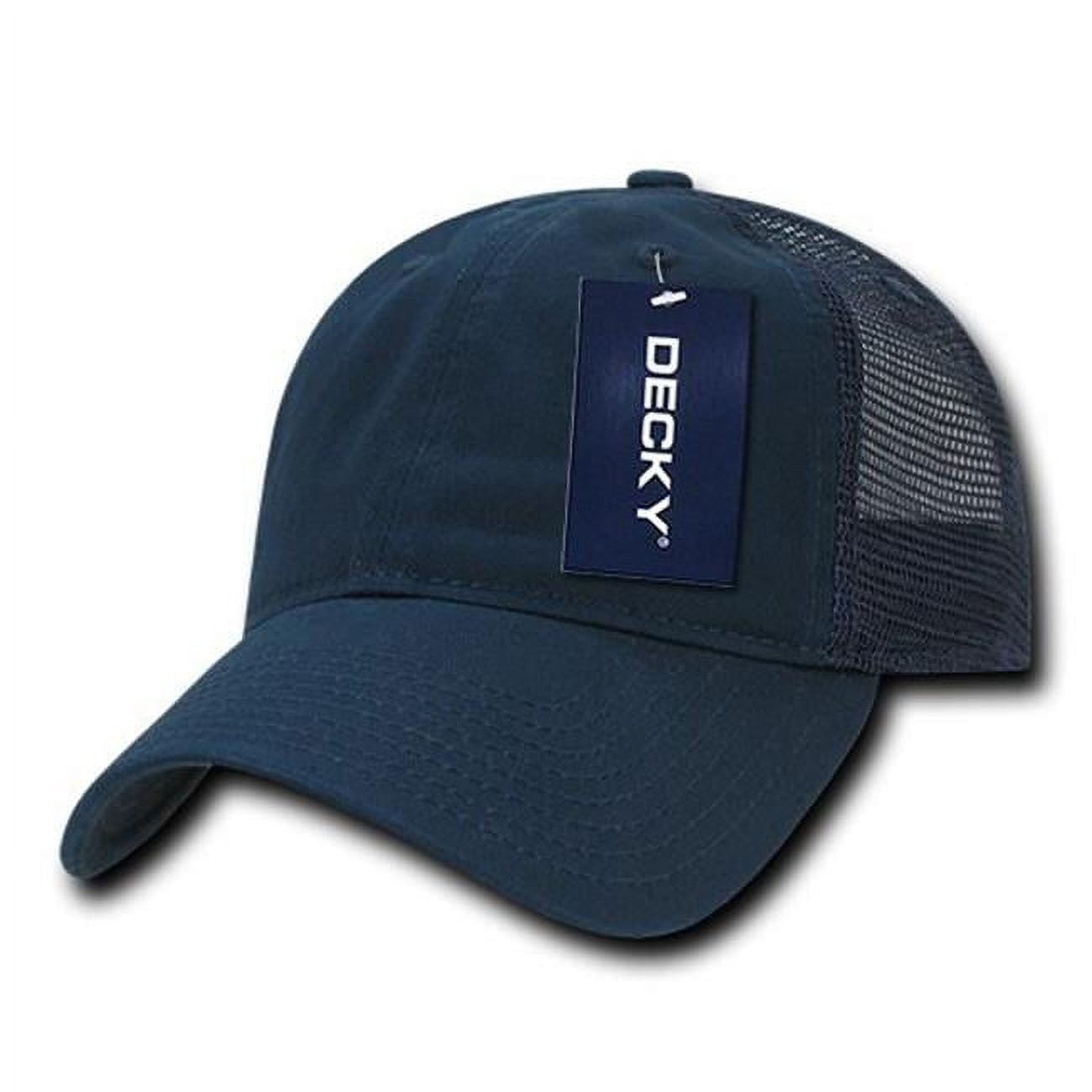 120-BLK Relaxed Trucker Caps, Black