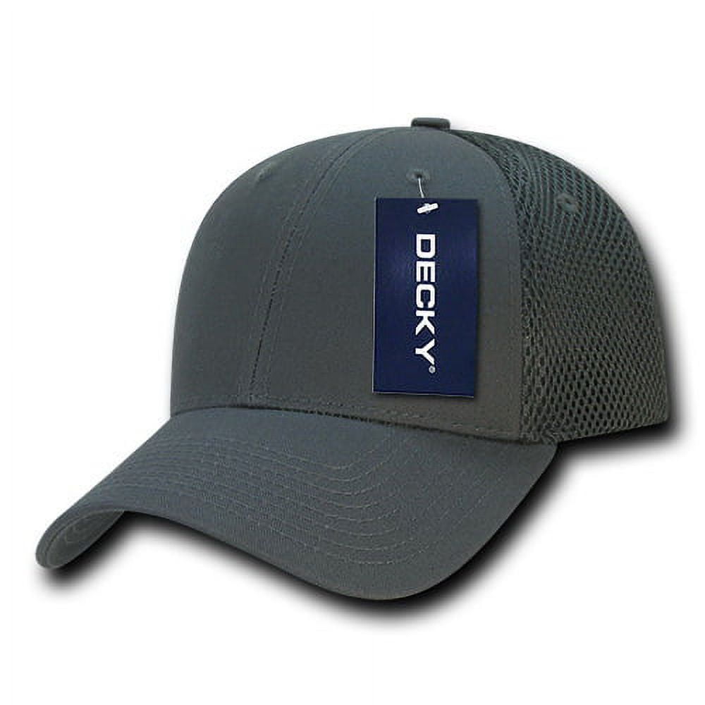 204-CHACHA Low Crown Air Mesh Baseball Cap, Char & Char