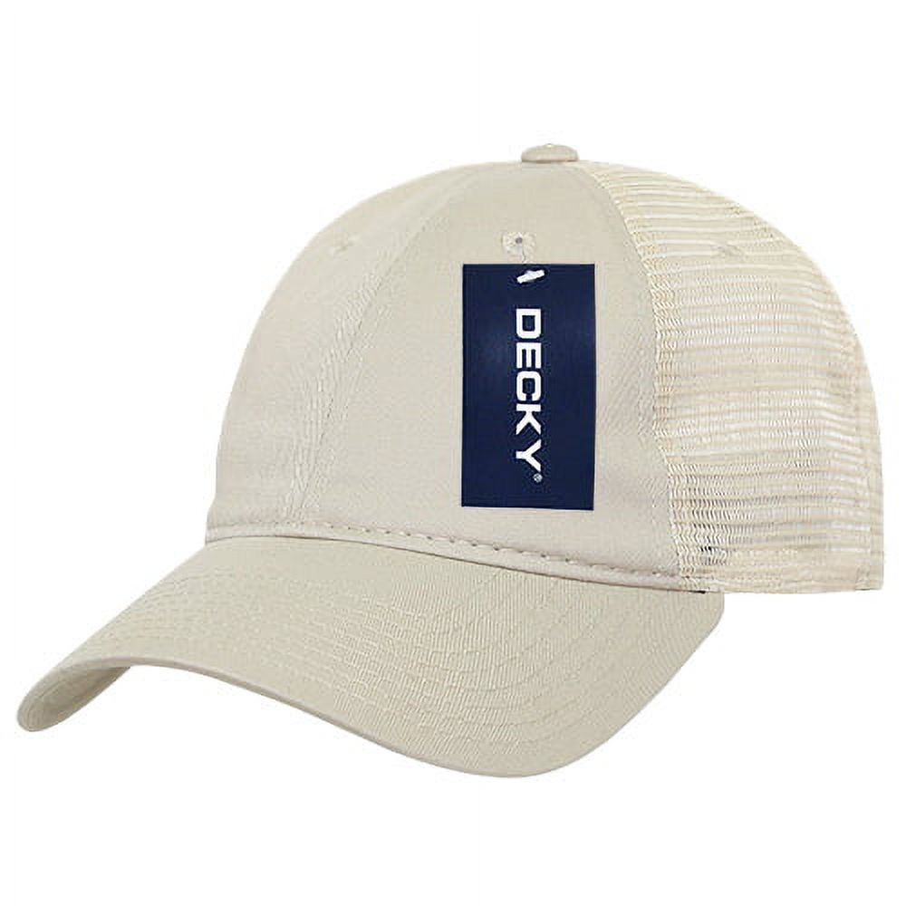 120-STN Relaxed Trucker Caps - Stone