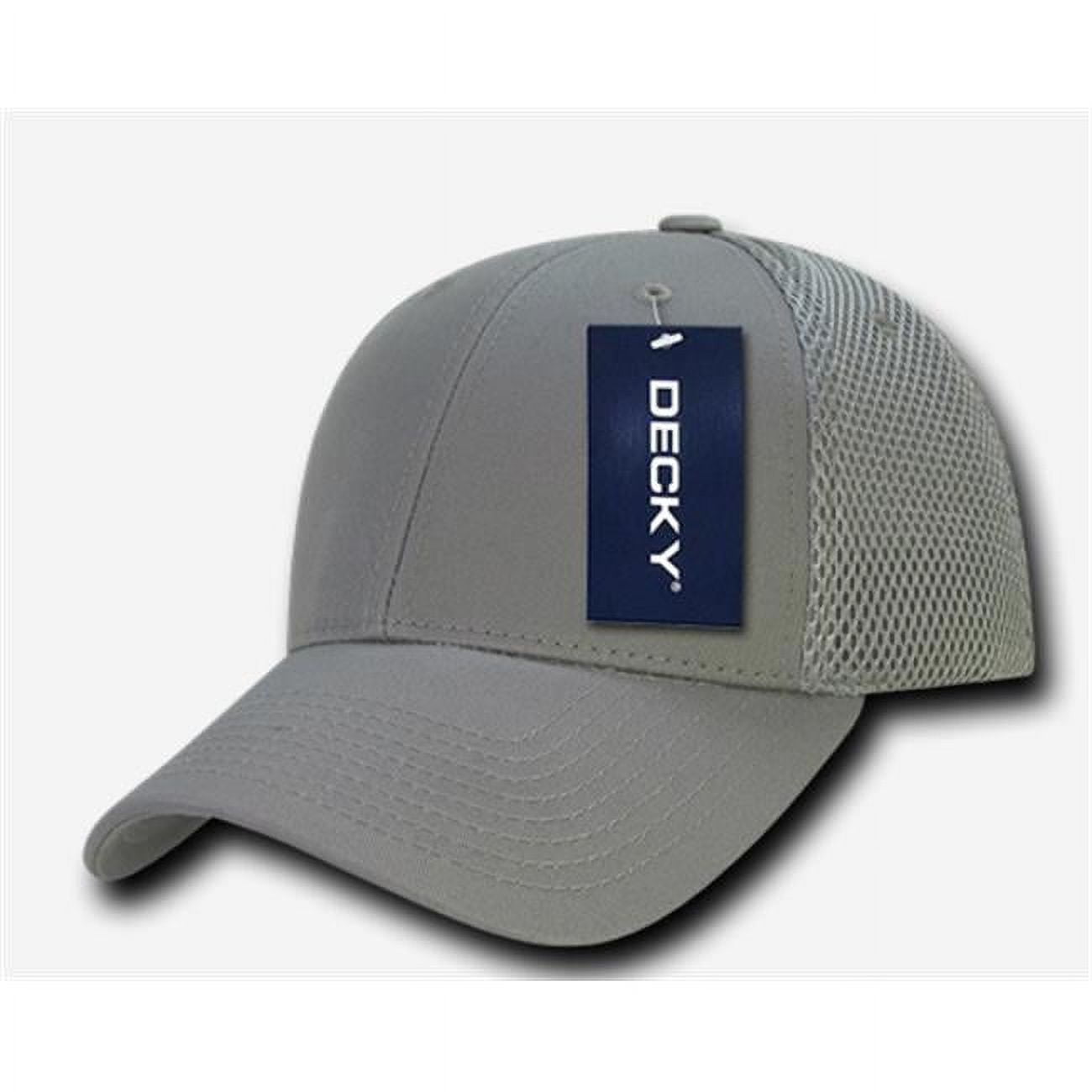 204-GRYGRY Low Crown Air Mesh Baseball Cap - Grey