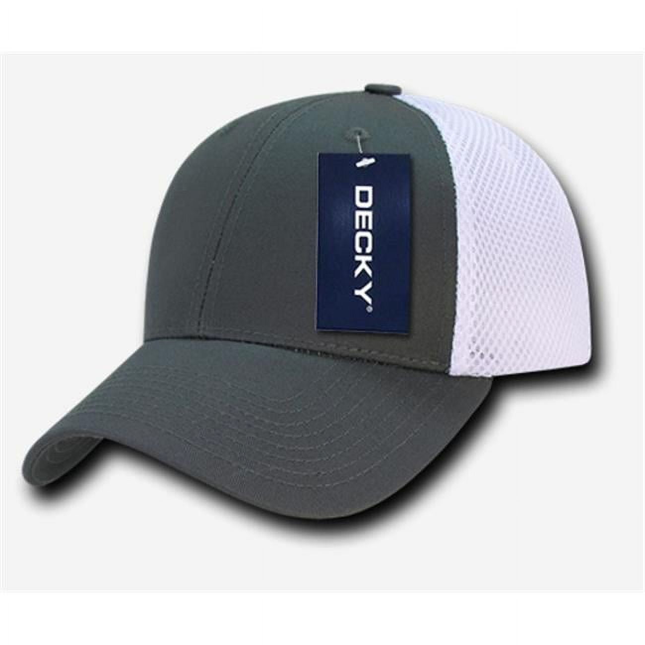 204-REDWHT Low Crown Air Mesh Baseball Cap - Red,White