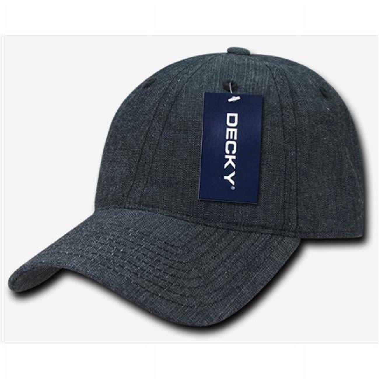 117-BLK Relaxed Washed Denim Cap - Black