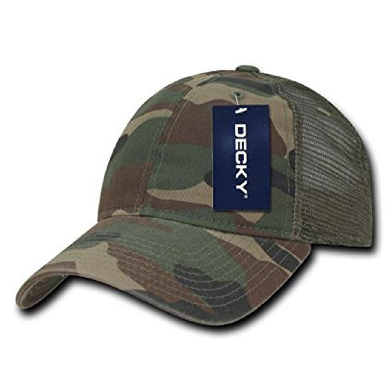 120-WDL Relaxed Trucker Caps, Woodland