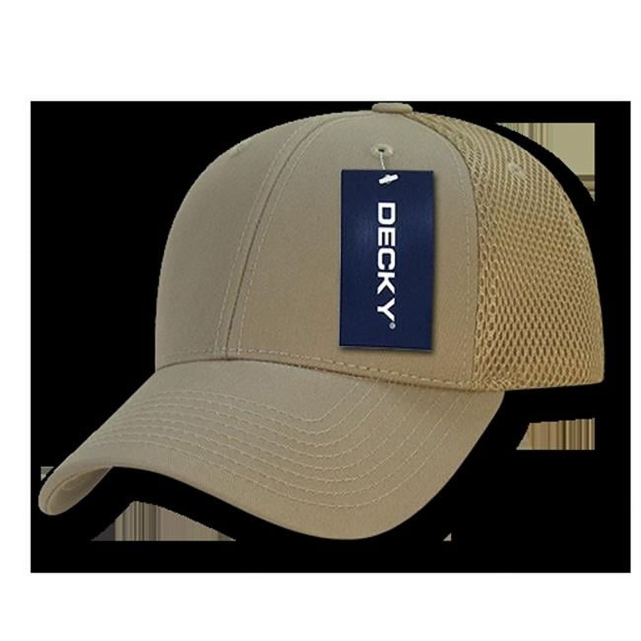 204-KHAKHA Low Crown Air Mesh Baseball Cap, Khaki