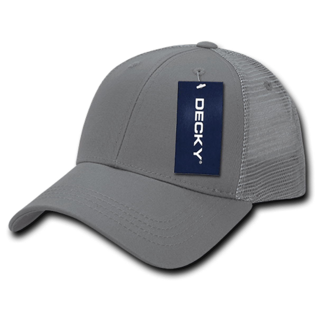 214-GRYGRY Low Crown Mesh Golf Cap, Grey