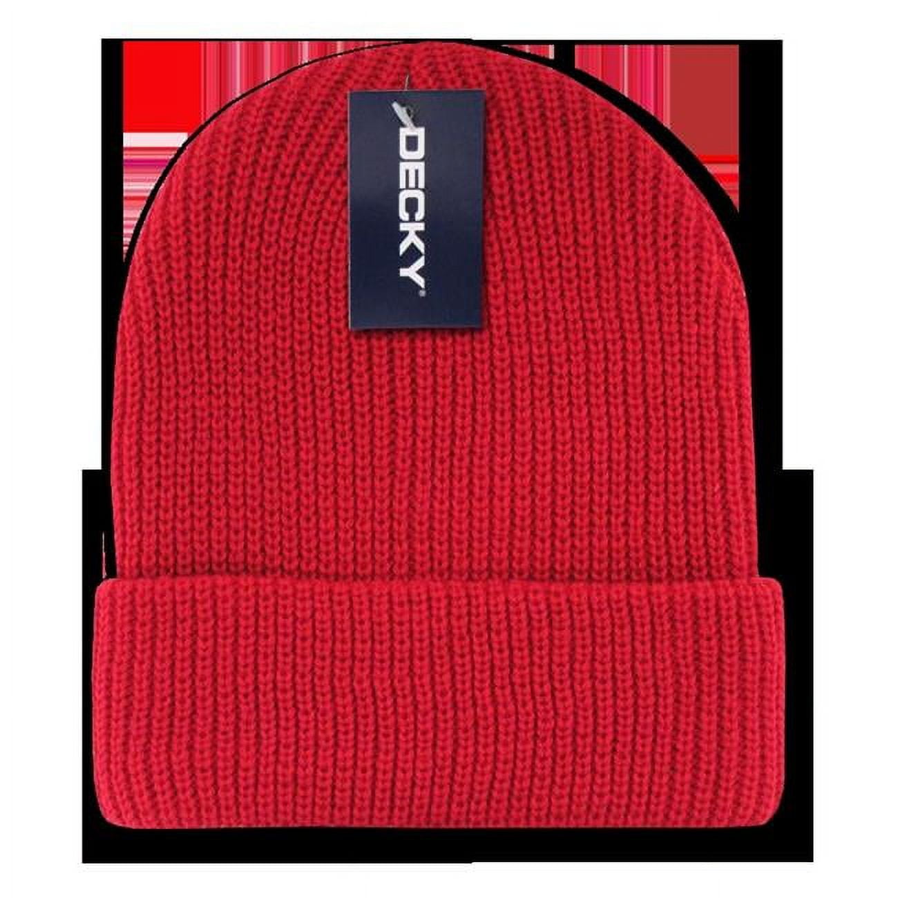 600-RED Gift Watch Caps, Red