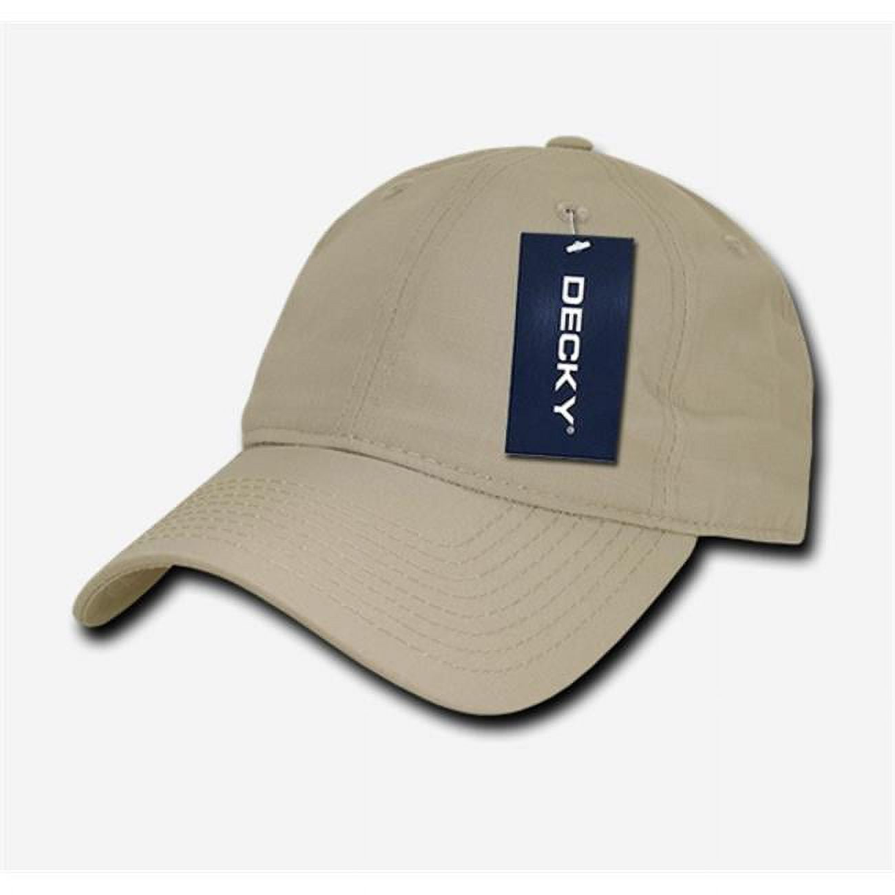 239-KHA Low Crown Relaxed Ripstop Cap - Khaki