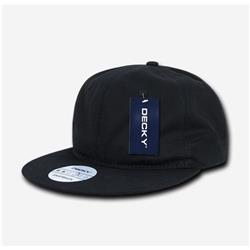 370-BLACK Relaxed Snapback - Black