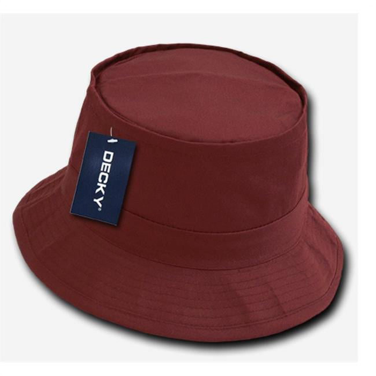 450-PL-CAR-06 Fisherman Plain Hat, Small & Medium - Cardinal