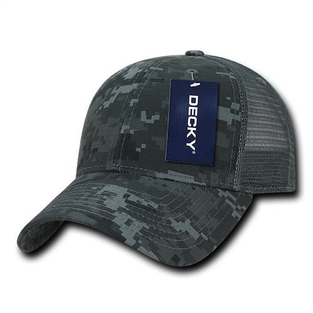 218-NTG Structured Camo Trucker Caps - MN Digit