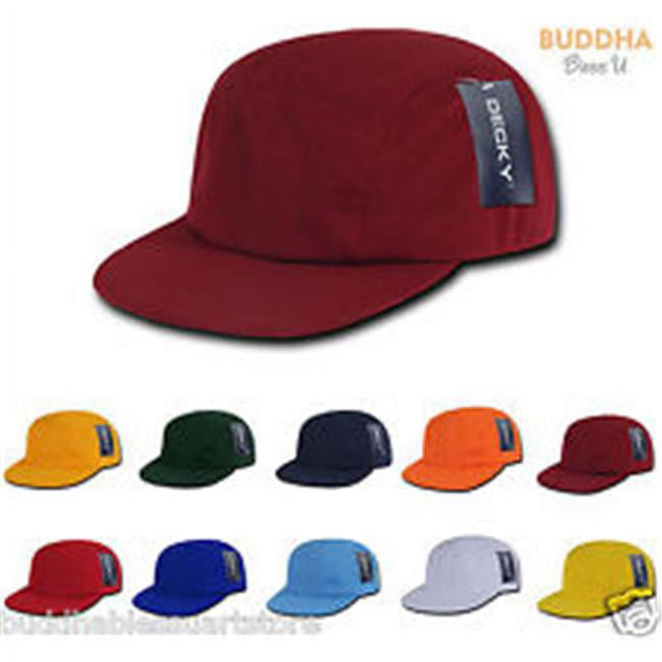 Classic 5 Panel With Rope - Red