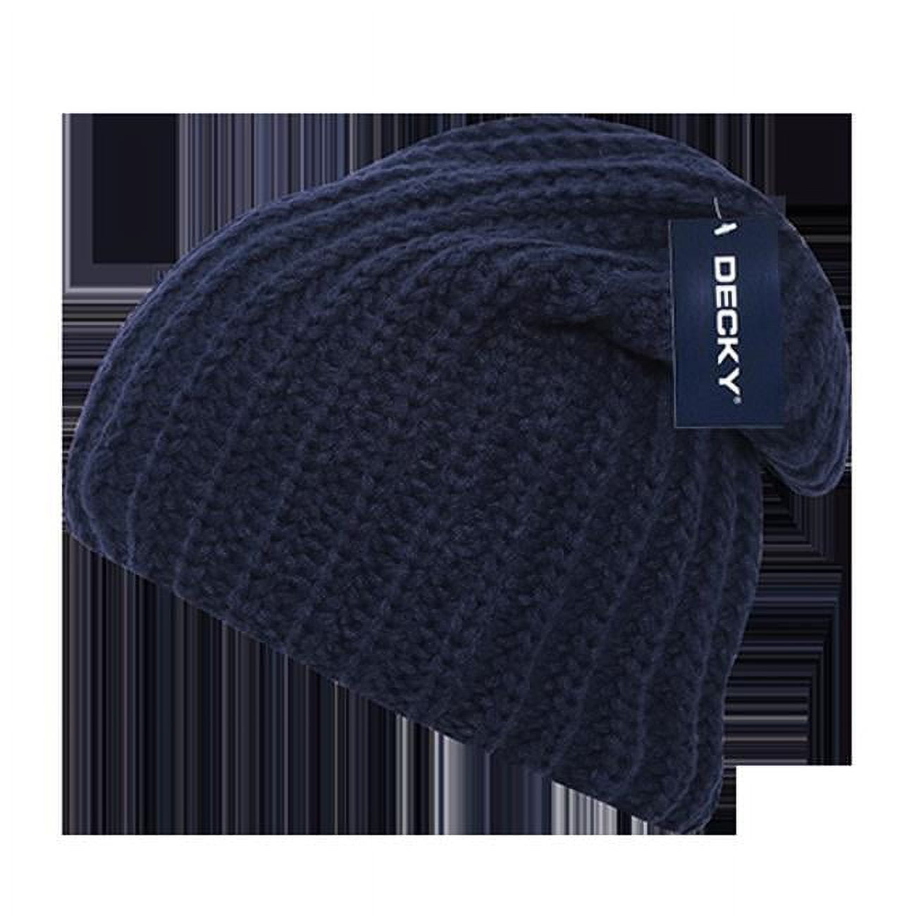 Cozy Knit Cap - Navy