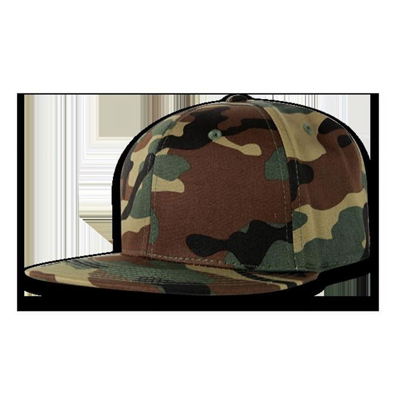 Retro Fitted Caps, Woodland - Size 7-0.625