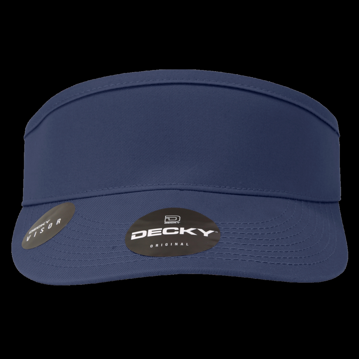 3015-NVY 3 Panel High Profile Curved Visor - Navy