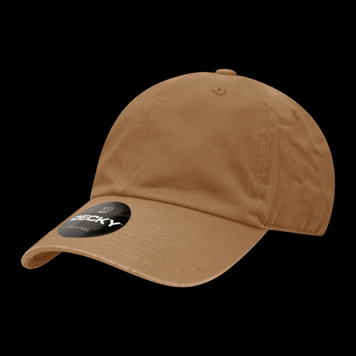 205-COY 6 Panel Low Profile Relaxed Cotton Dad Hat - Coyote