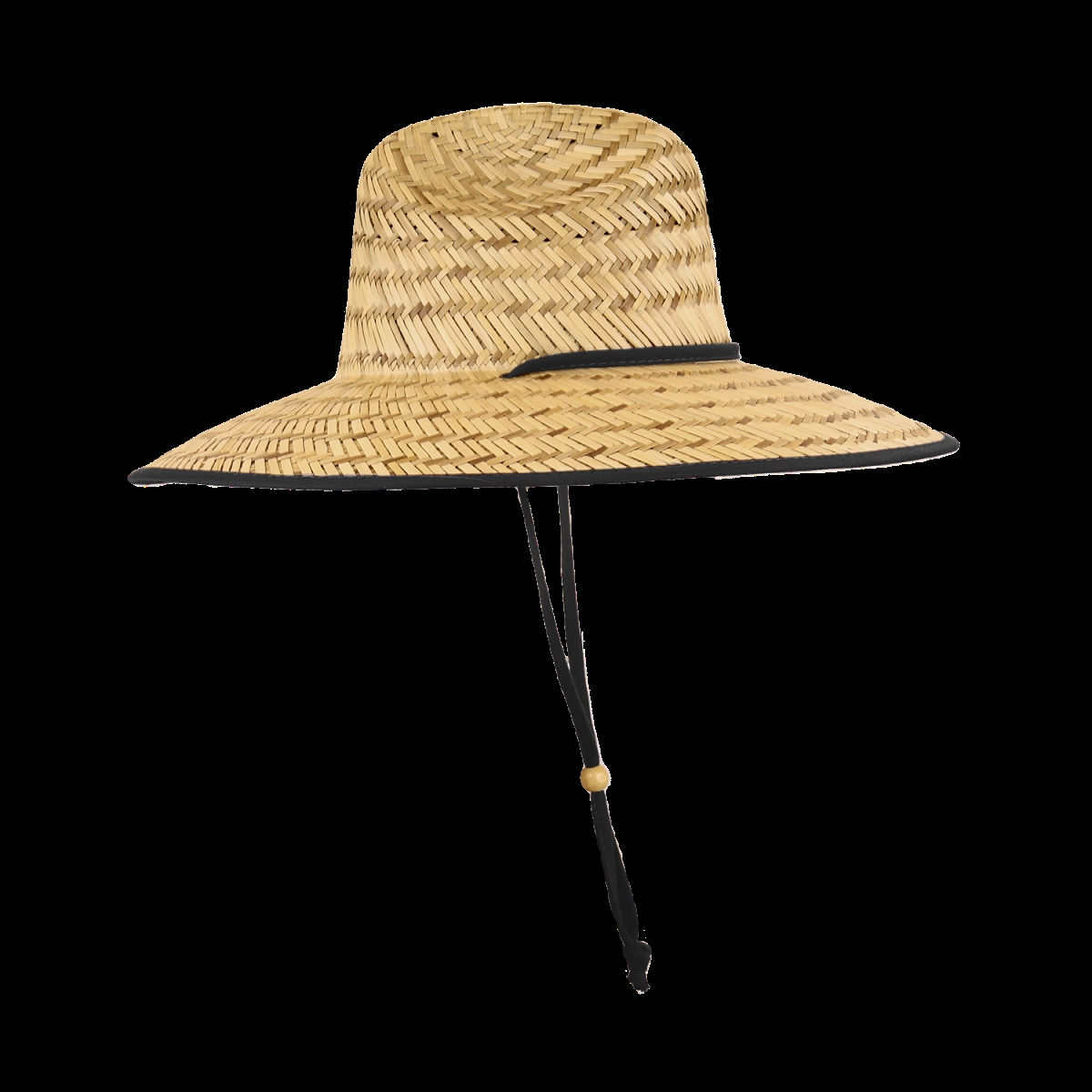 528-MEX 6 Panel Mat Straw Lifeguard Hat - Mexico Flag Colors