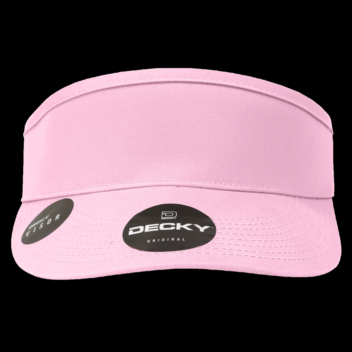 3015-PINK 3 Panel High Profile Curved Visor - Pink