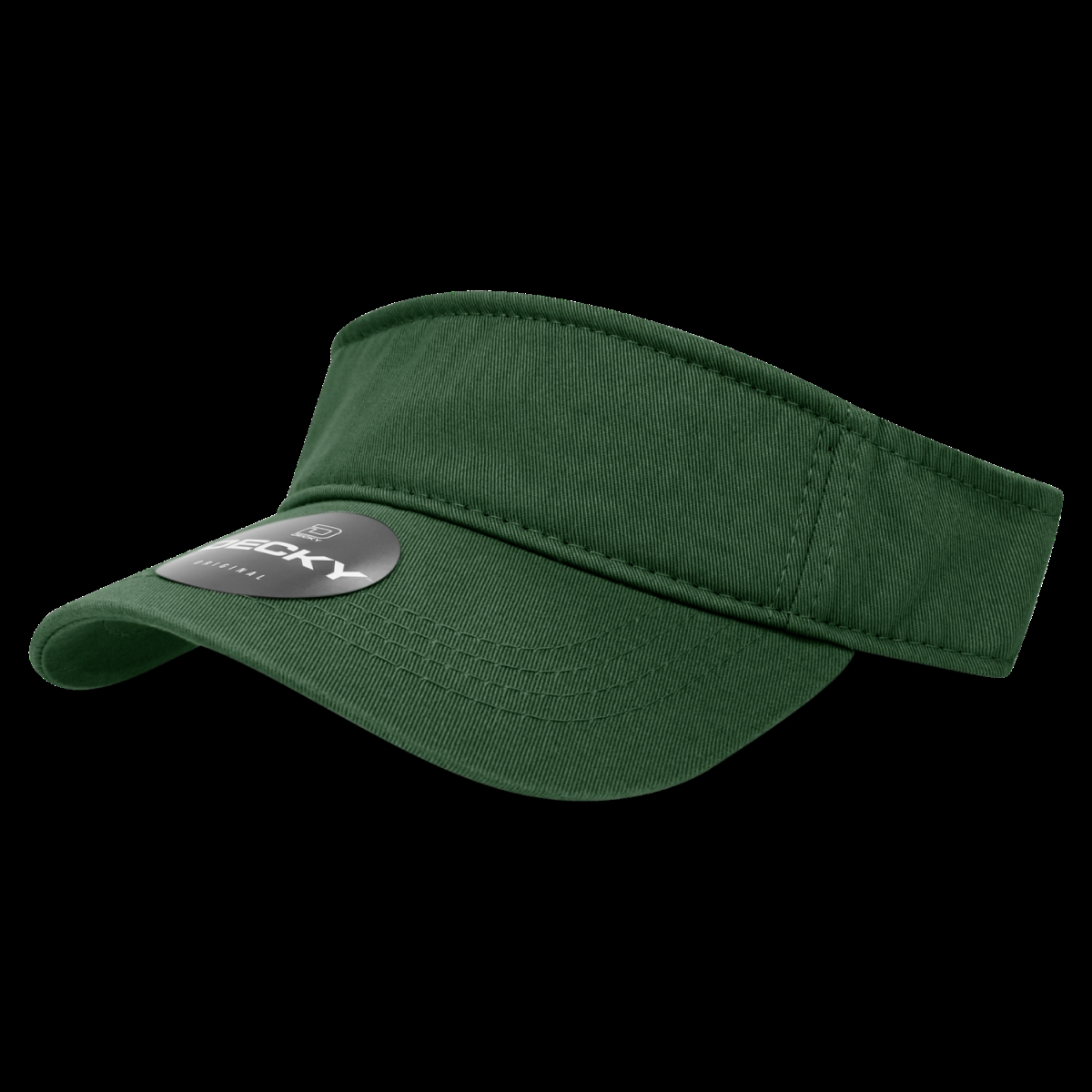 962-FOREST 3 Panel Polo Curved Visor - Forest