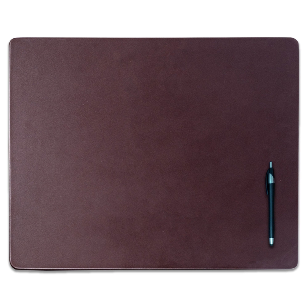 PR-3430 Chocolate Brown Leather 20 in. x 16 in. Conference Table Pad