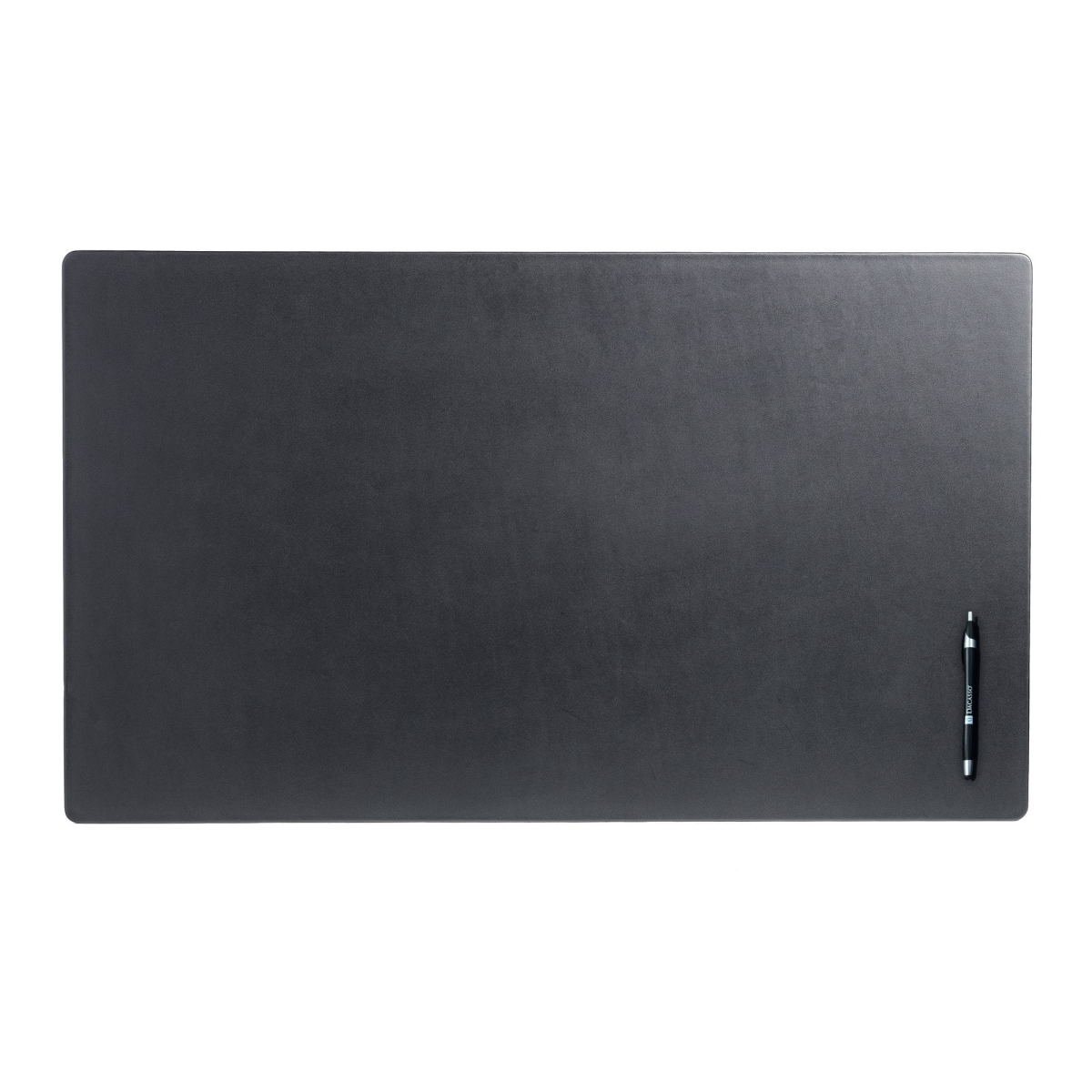 PG-1012 Black Leather 34 in. x 20 in. Desk Mat without Rails