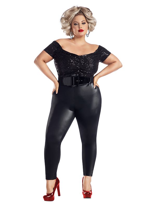 S2160X-CST-1X  Plus Bad Sandy Costume for Womens - 1X