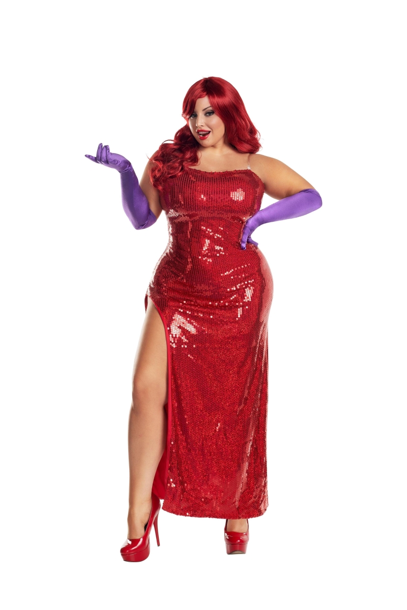 PK205X-CST-4X Womens Plus Toon Starlet Costume - 4X