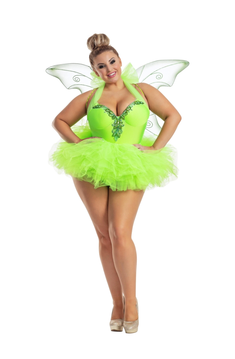 PK2006X-CST-1X Womens Plus Tink Plus Costume - 1X