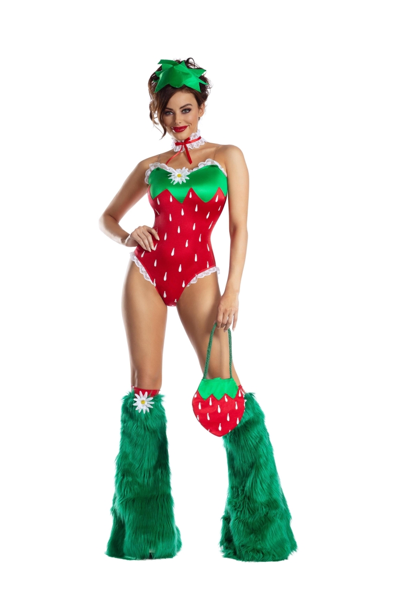PK2130-CST-XL Sassy Strawberry Costume for Womens - Extra Large