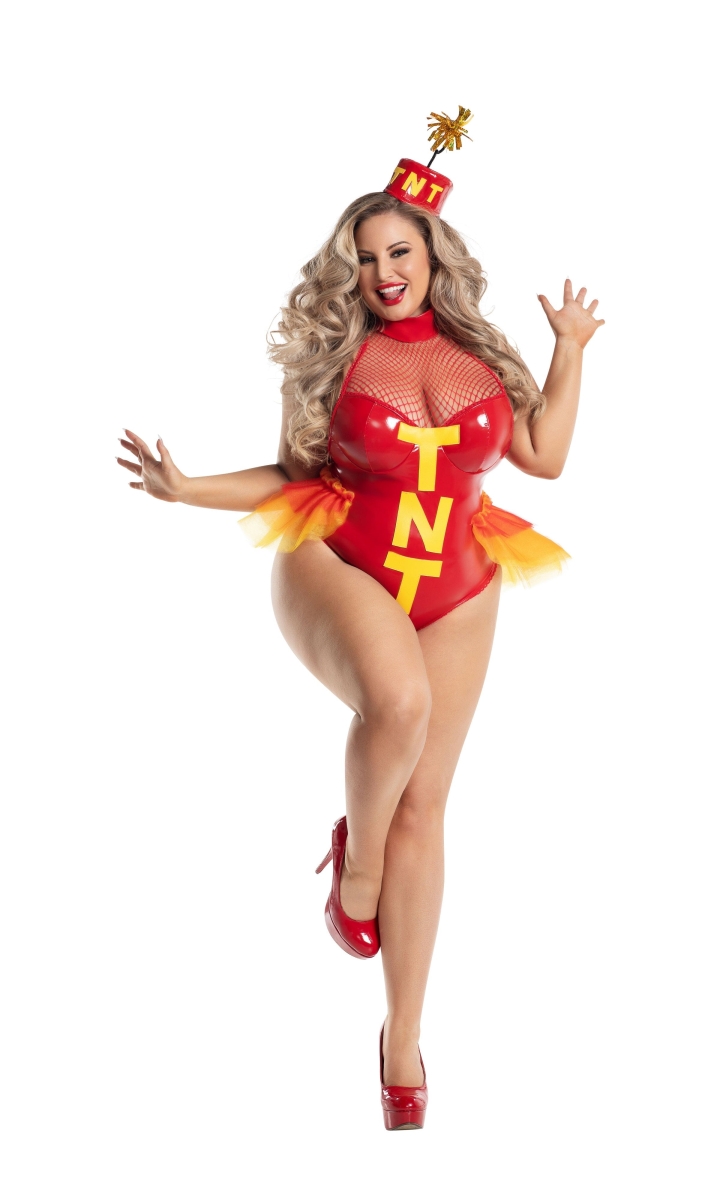 PK2224X-CST-5X Womens Plus Dynamite Costume - 5X
