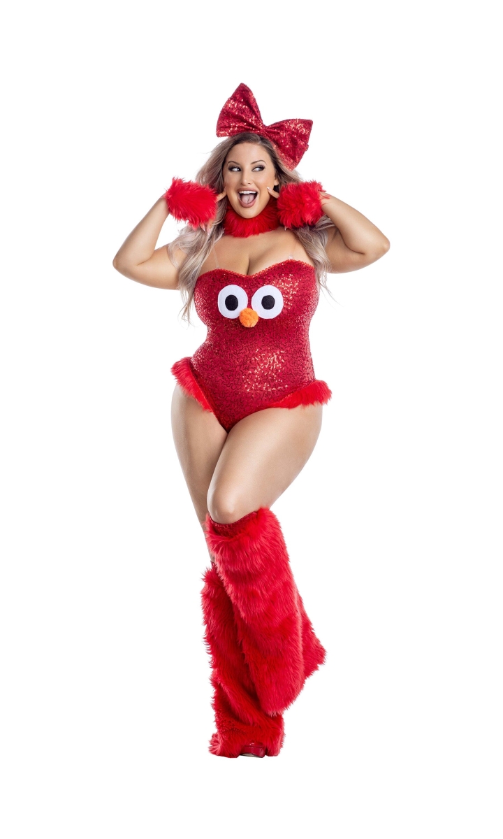 PK2432X-CST-3X Womens Plus Friendly Street Creature Costume - 3X