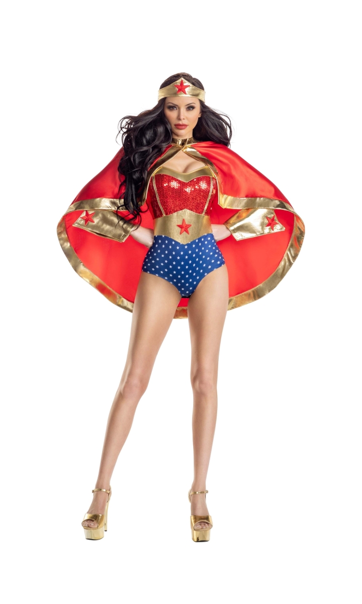 PK400-CST-M Wonderful Babe Costume for Womens - Medium
