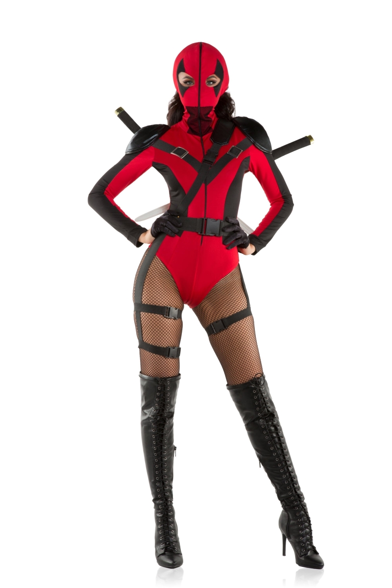 S6115-CST-XL  Dead Assassin Costume for Womens - Extra Large