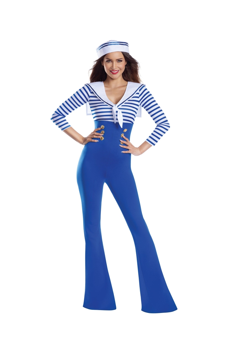 Dreamgirl 13815-CST-M Sailorette Costume for Womens - Medium